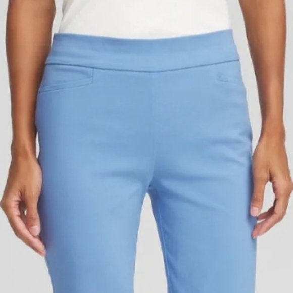 Chico's Pants - Chico's So Slimming Brigitte 10" Inseam Slim Short In Tidal Blue Size 1 NWT